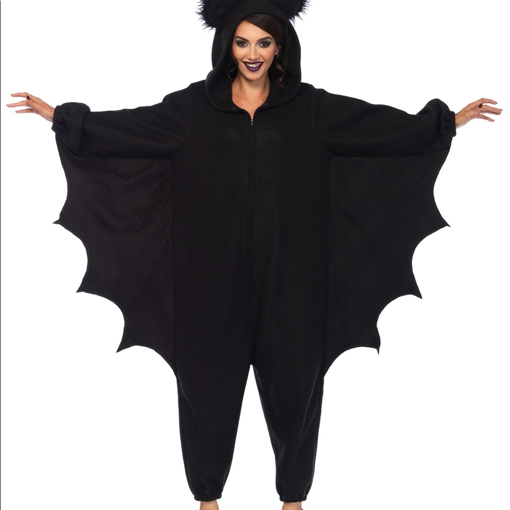 ISO LEG AVENUE COZY BAT COSTUME ONESIE L XL XXL 3X 4X 2X